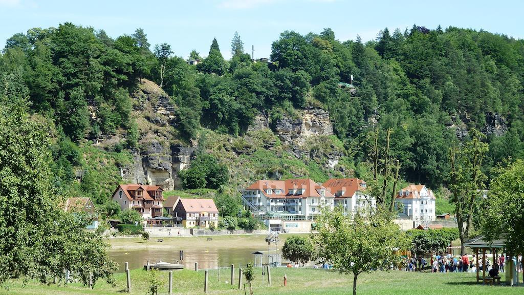 Mb Hotel Weisser Hirsch Hohnstein Bagian luar foto